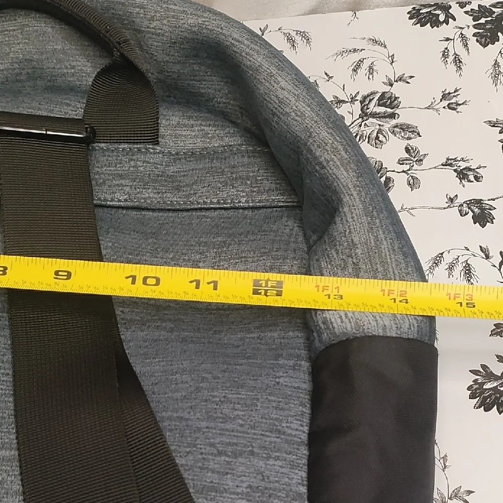 Repetto Gray and Black Backpack with Padded Straps‎